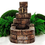 Умывальник каменный малый кирпичный U08764 - фото 25316