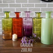 Ваза бутылка 2742 рыжая - фото 25406