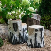 Лавка Пни березовые U07915 - фото 25484