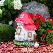 Фигура садовая Гриб дом сказок высота 42см F08458 - фото 25506