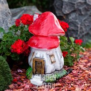 Фигура садовая Гриб дом сказок высота 42см F08458 - фото 25507