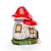 Фигура садовая Гриб дом сказок высота 42см F08458 - фото 25508