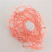 Каркас для букета 25 см ротанг светло-розовый - фото 25555