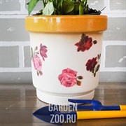 Горшки для цветов СЕМЕЙКА №4 (декупаж) - фото 25831