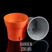 Горшок ДАЛИ 2,1л персик-серый - фото 25880