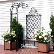 Полуарка садовая пристенная 863-40R - фото 25961