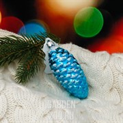 Украшение ёлочное Шар Шишка 9см - фото 25986