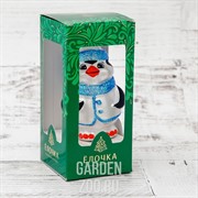 Игрушка ёлочная Пингвин ручная работа 8см - фото 26001