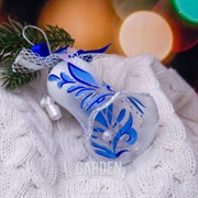 Игрушка ёлочная Нежный колокольчик ручная работа 8,2см - фото 26003