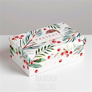 Коробка С новым годом 20х12,5х7,5см - фото 26039