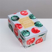 Коробка С новым годом 28х18,5х11,5см - фото 26042
