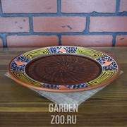 Тарелка 25см витраж восток - фото 26103