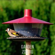 Кормушка для птиц Финч 28,5*17см красный - фото 26144