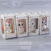 Украшение ёлочное Зайчик 11см - фото 26225