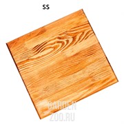 Стул барный кованый Лофт светлая сосна высота 76см 66-005 SS - фото 26363