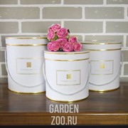 Коробка Шарлиз 20*20 см белый - фото 26385