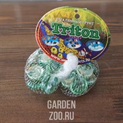 Грунт стеклян.№159 170г плоский зеленая мята блестящий - фото 26750