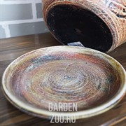 Горшок ЭКО сфера беж 36см - фото 27010