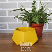 Кашпо ТЕХНО 0,22л оливка - фото 27029