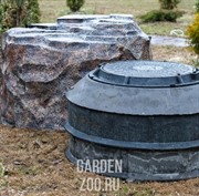 Крышка септика камень рельефный U08377 - фото 27133