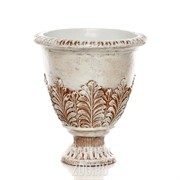 Вазон с листвой под патину U07958-WP - фото 27171