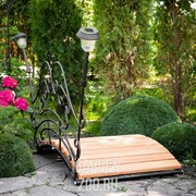 Мост садовый декоративный с фонариками 862-02R - фото 27185