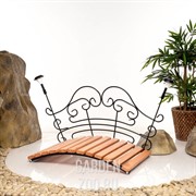 Мост садовый декоративный с фонариками 862-02R - фото 27187