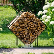 Дровница Лофт металлическая в виде ромба 66-902 - фото 27192 Дровница Лофт металлическая в виде ромба 66-902 - фото 27192