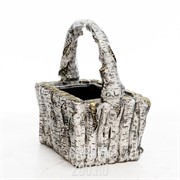 Кашпо Березовое лукошко U08584 - фото 27470