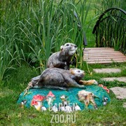 Крышка люка Два Бобра стеклопластик диаметр 100см U07374 - фото 28217