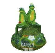 Крышка люка декоративная Лягушки влюбленные полистоун 93 см U07411 - фото 28223 Крышка люка декоративная Лягушки влюбленные полистоун 93 см U07411 - фото 28223