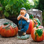 Фигура садовая Землекоп с лопатой большой F03161 - фото 28419