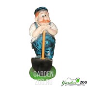 Фигура садовая Землекоп с лопатой большой F03161 - фото 28421