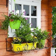 Подставка балконная кованая 51-252 - фото 28518 Подставка балконная кованая 51-252 - фото 28518