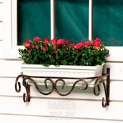 Подставка балконная для ящика на стену длина 52см металл 51-264 - фото 28533