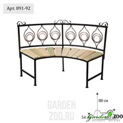 Диван секционный садовый 891-92 - фото 28560