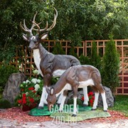 Фигура Олененок садовая U07659 - фото 28562