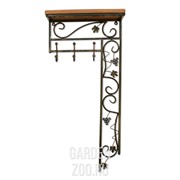 Вешалка настенная кованая 913-68 - фото 28738