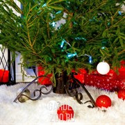 Подставка под новогоднюю ёлку металлическая 200-17 - фото 28930