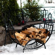 Дровница кованая 500-88 - фото 28954