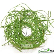 Каркас для букета 25 см ротанг гнездо зеленое яблоко - фото 29116