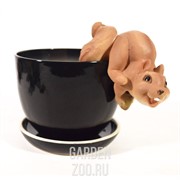 Декоративная подвеска Грин Эпл Белочка 12,2*7,6*16,3 - фото 29156