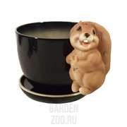 Декоративная подвеска Грин Эпл Белочка 12,2*7,6*16,3 - фото 29157