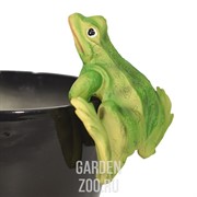 Декоративная подвеска Грин Эпл Лягушка 7,1*5,6*11 - фото 29159