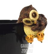 Декоративная подвеска Грин Эпл Совенок 8,1*5,7*8,6 - фото 29168