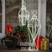 Вазон для цветов средний под бронзу US07931 - фото 29498