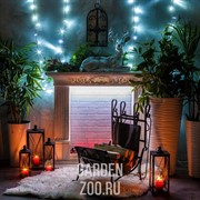 Дровница металлическая с аксессуарами 500-58 - фото 30852