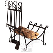 Дровница металлическая с аксессуарами 500-58 - фото 30854