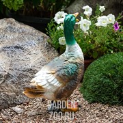 Фигура садовая Гусак большой полистоун 42см F07775 - фото 30876