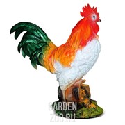 Фигура садовая Петух с горшком высота 52см полистоун F07780 - фото 30885